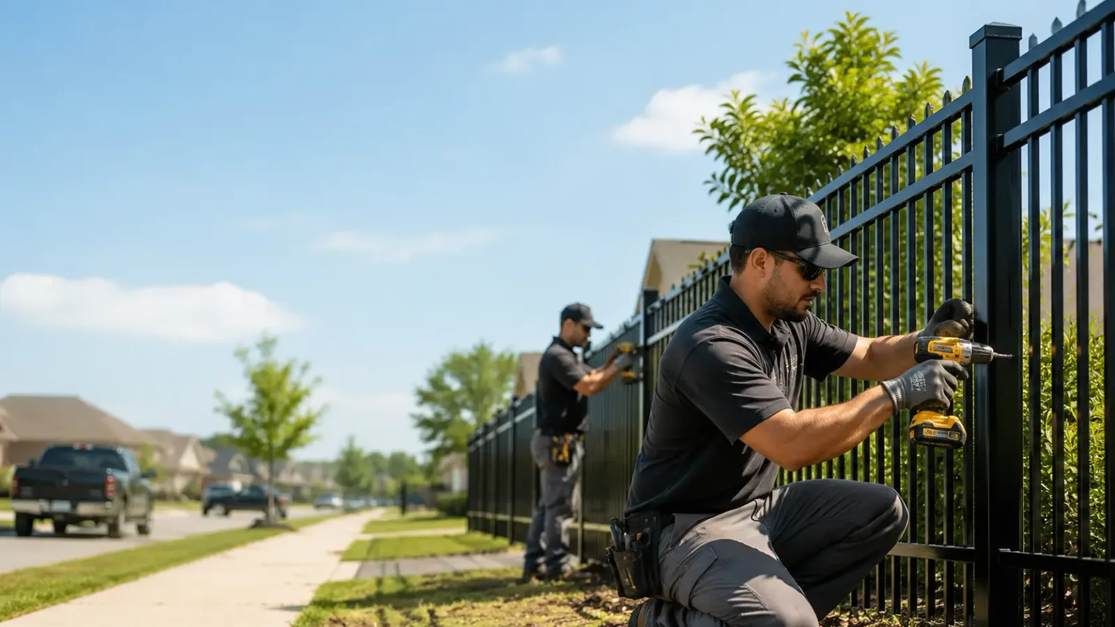 Metal Fence Installation in Beacon, IA